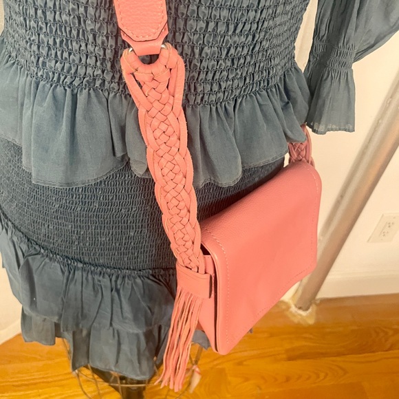 Rebecca Minkoff Pink Fringe Crossbody - Picture 5 of 9